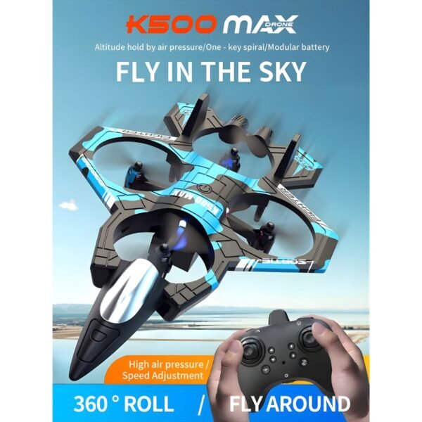 drone avión k500 max para niños con luces led y acrobacias 360° drone avión k500 max para niños con luces led y acrobacias 360°