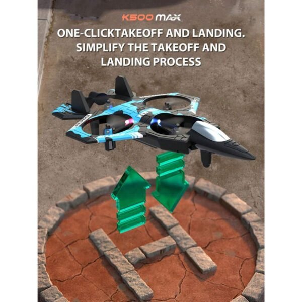 drone avión k500 max para niños con luces led y acrobacias 360° drone avión k500 max para niños con luces led y acrobacias 360°