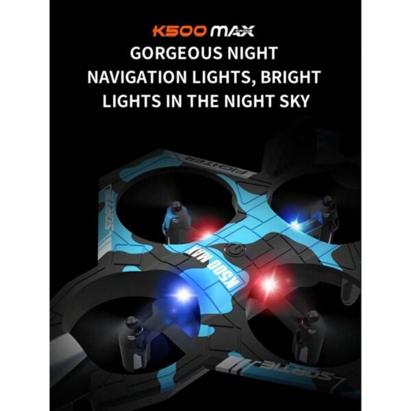 drone avión k500 max para niños con luces led y acrobacias 360° drone avión k500 max para niños con luces led y acrobacias 360°