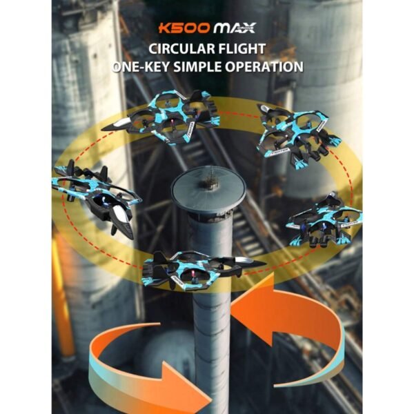 drone avión k500 max para niños con luces led y acrobacias 360° drone avión k500 max para niños con luces led y acrobacias 360°