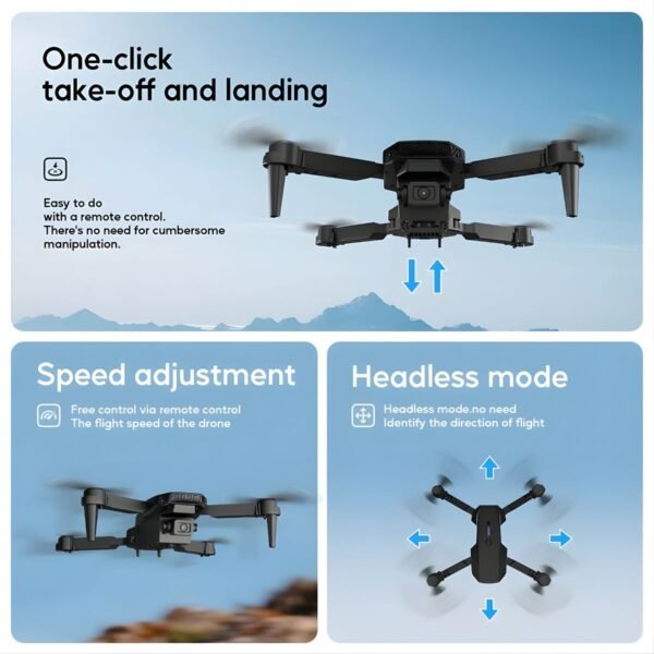 drone cuadricóptero axnen e88hd dual para niños cámara 4k plegable wifi fpv drone cuadricóptero axnen e88hd dual para niños cámara 4k plegable wifi fpv