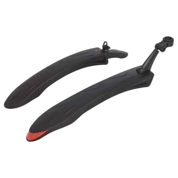 guardabarros mtb universales con liberación rápida perfil negro guardabarros mtb universales con liberación rápida perfil negro
